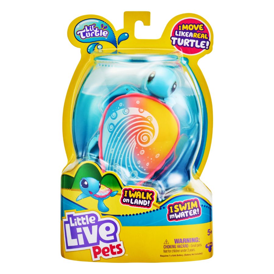 Little Live Pets Lil Turtle Series 10 Single Pack Assorted