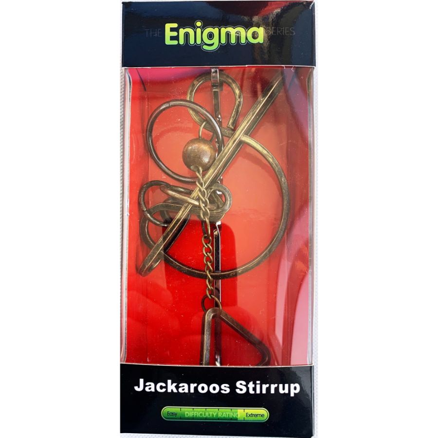 Enigma Metal Puzzle Jackaroos Stirrup