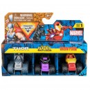 Monster Jam Vehicle Minis Marvel Licensed 3 Pack Assorted