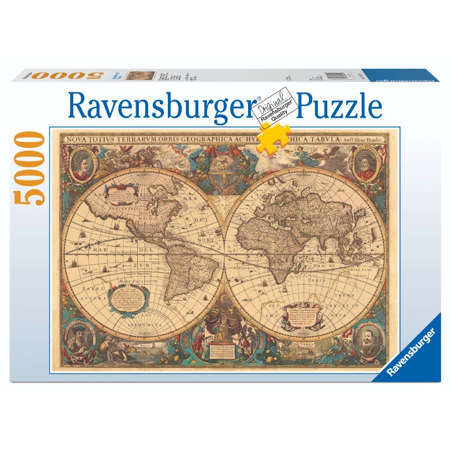 Ravensburger Puzzle 5000 Piece Historical World Map