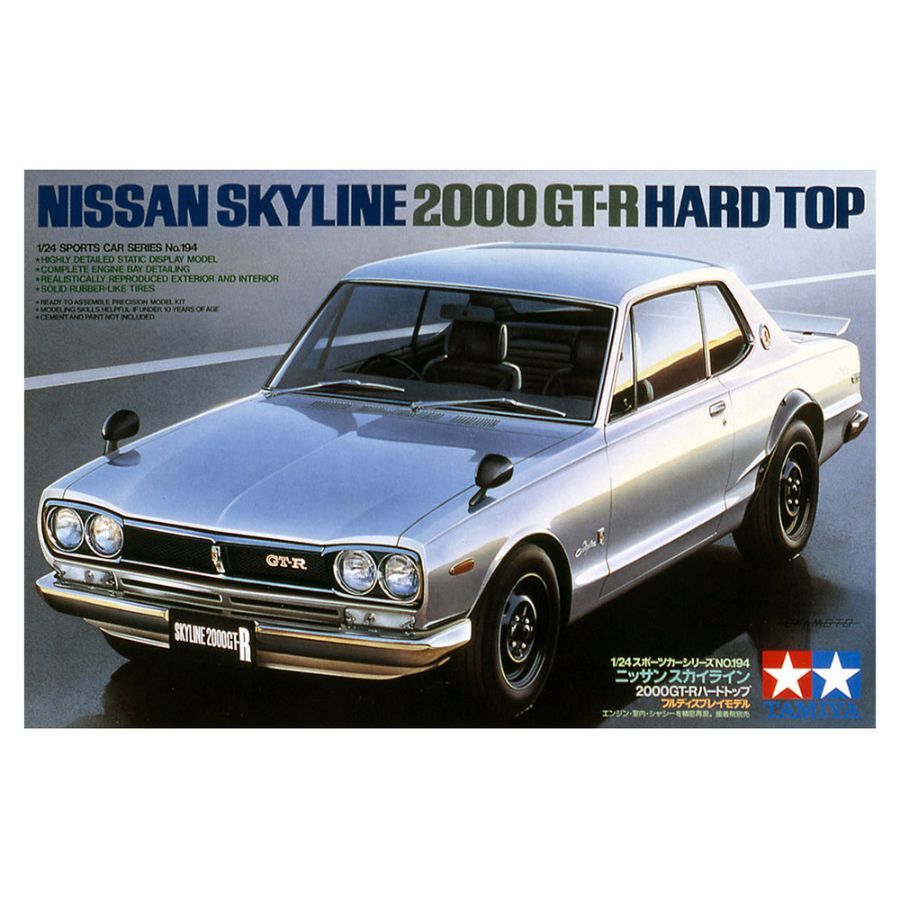 Tamiya Model Kit 1:24 Nissan Skyline 2000 GTR