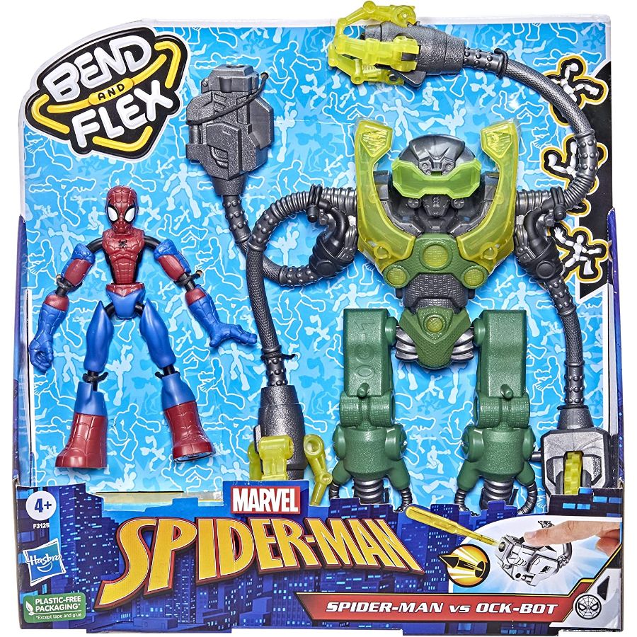 Spider-Man Bend & Flex Spider-Man V Ock-Bot
