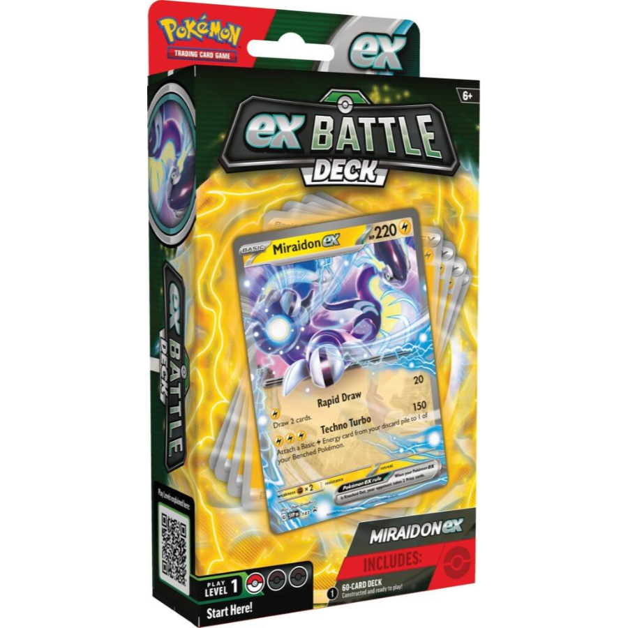 Pokemon TCG Victini & Miraidon ex Battle Deck Assorted