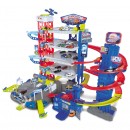 Majorette Super Chase Electronic Garage Center With 5 vehicles