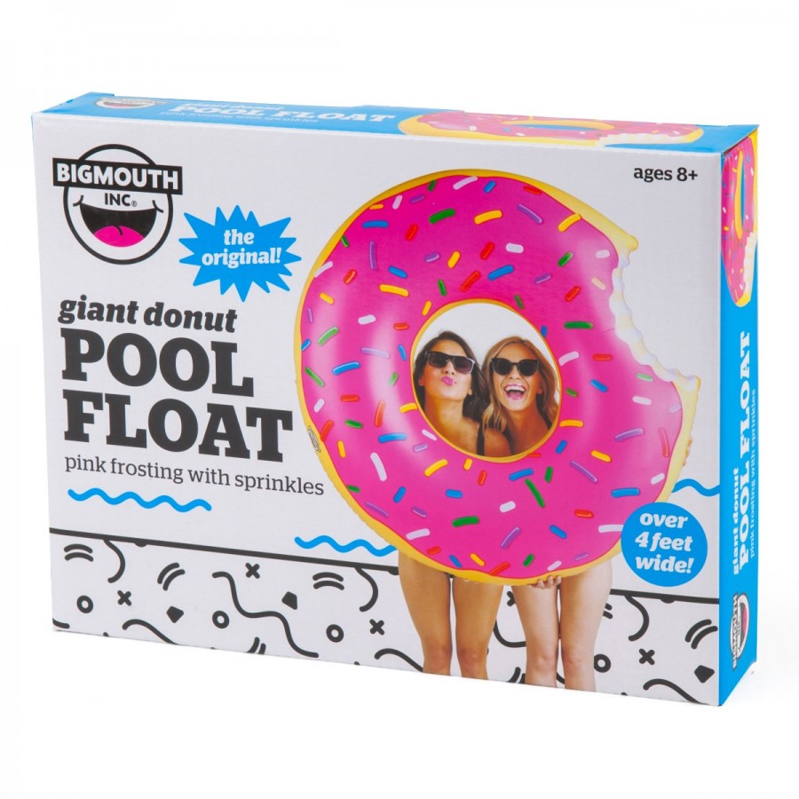 Big Mouth Giant Donut Pool Float