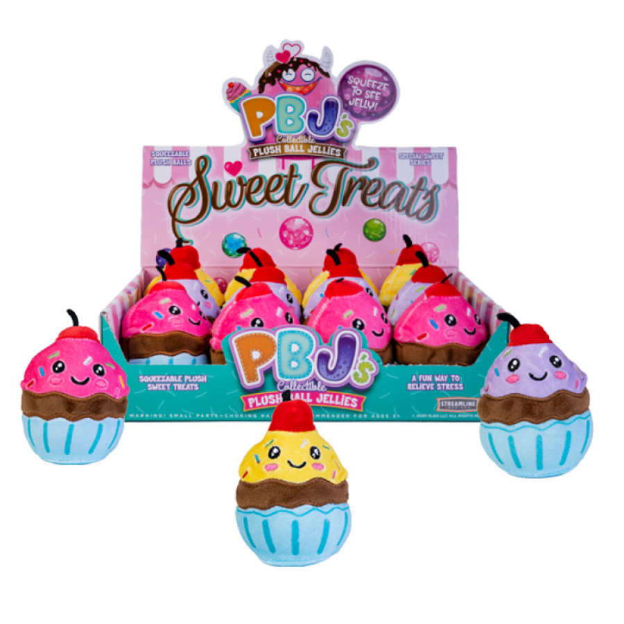 Plush Ball Jellies Squishy Sweet Treats Assorted