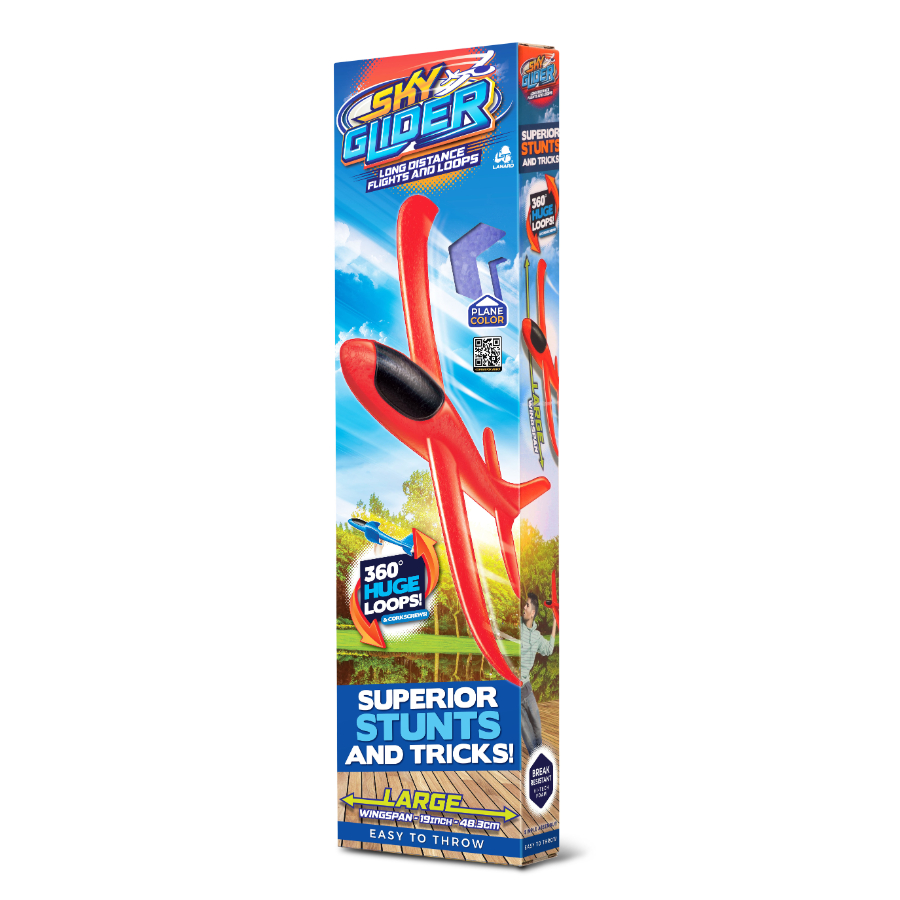 Sky Glider Stunt Plane Assorted Colours