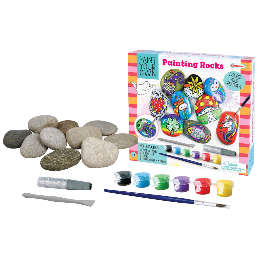 Paint Your Own Rocks Craft Kit