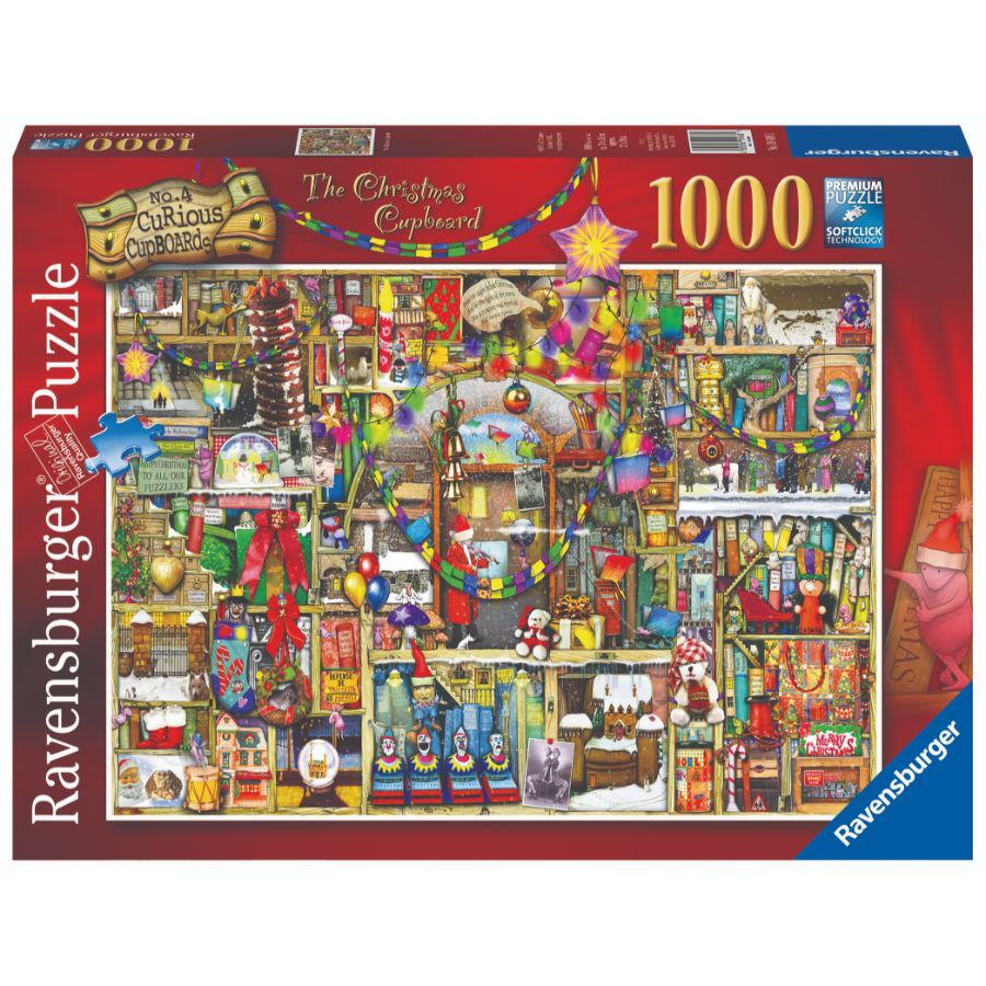 Ravensburger Puzzle 1000 Piece Christmas Cupboard