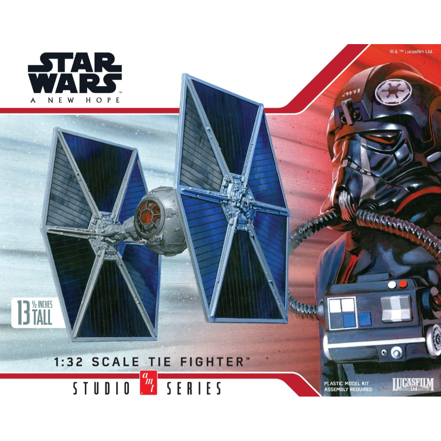 AMT Model Kit 1:32 Star Wars A New Hope TIE Fighter