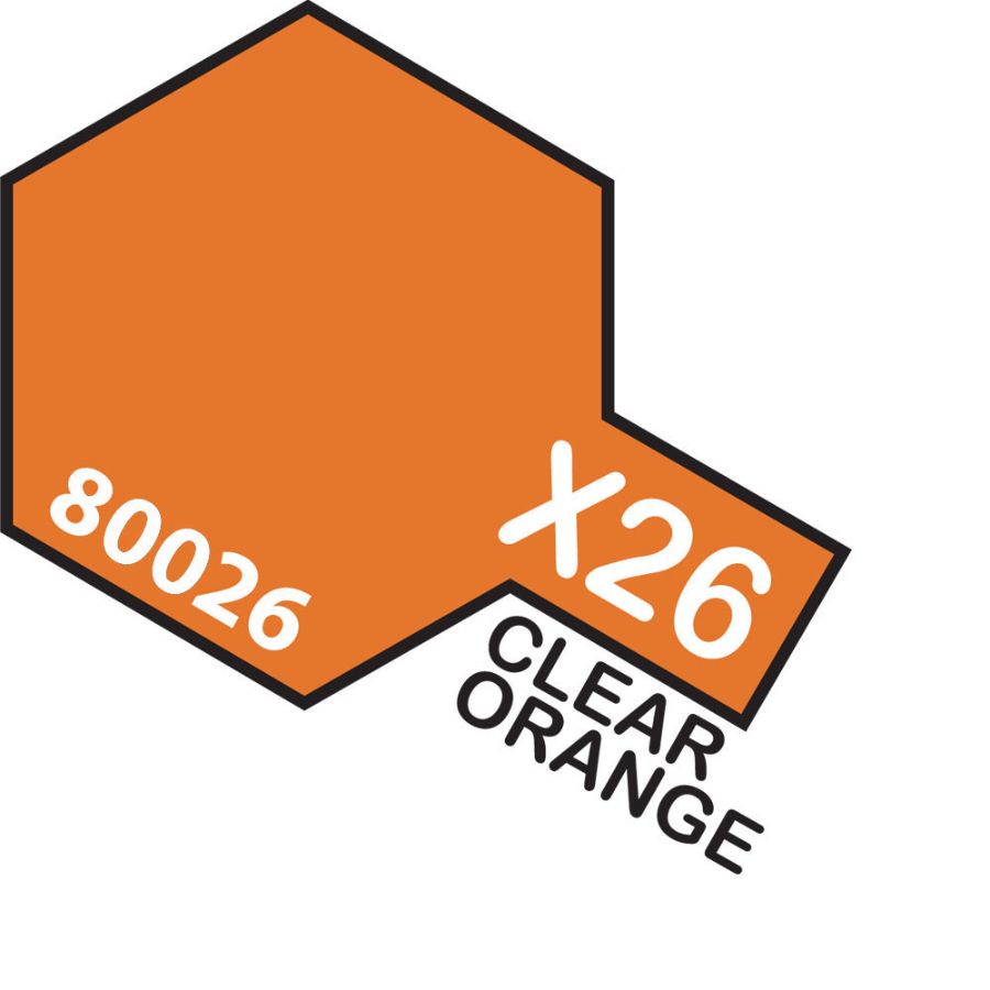 Tamiya Enamel Paint X26 Clear Orange
