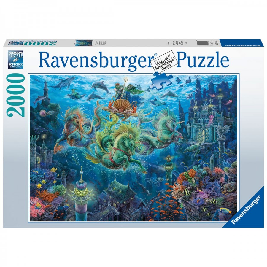 Ravensburger Puzzle 2000 Piece Underwater Magic