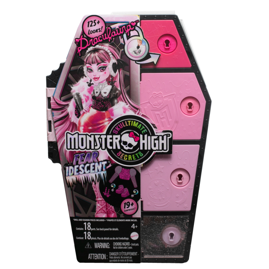 Monster High Skulltimate Secrets Fearidescent Draculaura & Accessories