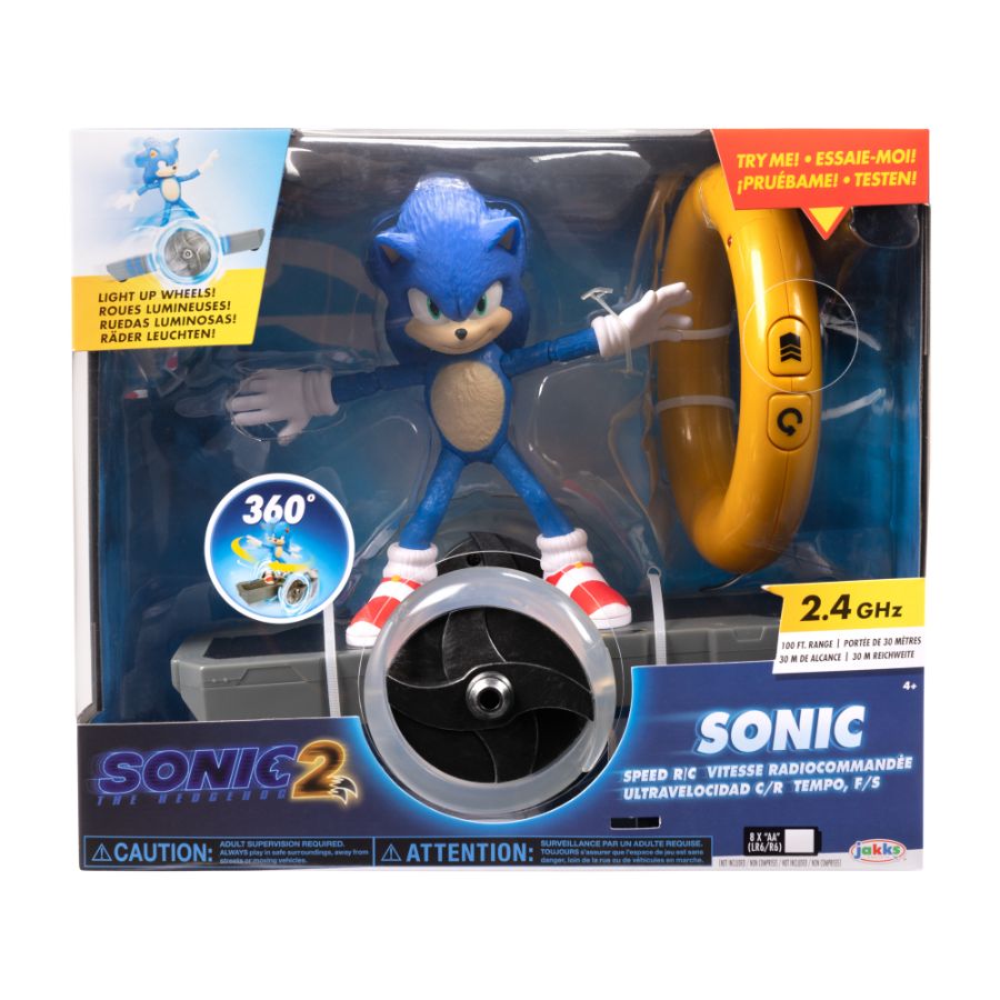 Sonic The Hedgehog 2 Movie Radio Control Sonic Speed