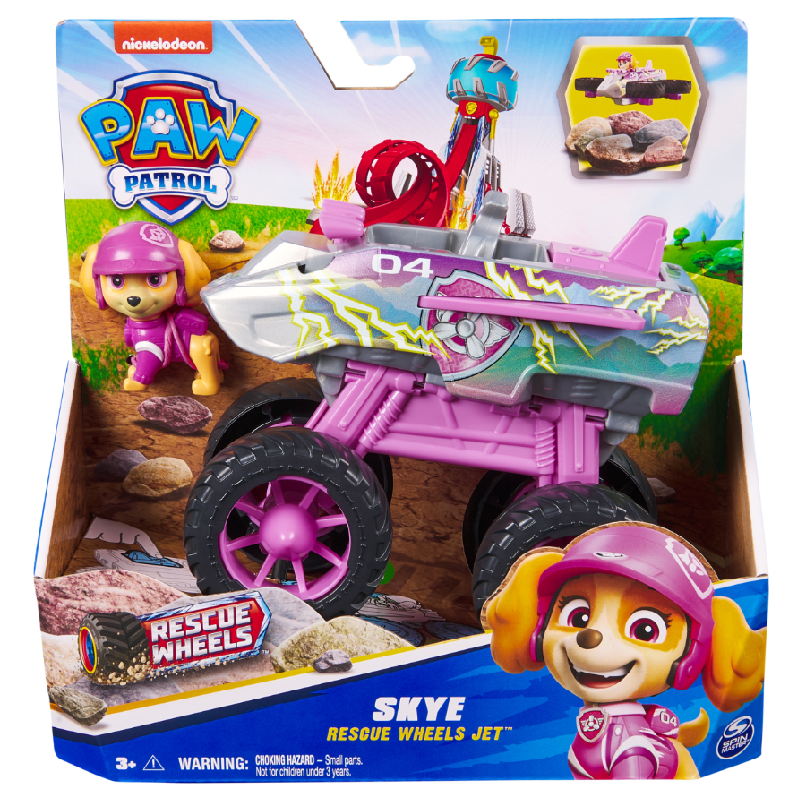 Paw Patrol Rescue Wheels Vehicle & Figure Skye