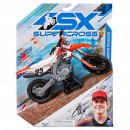 Supercross Diecast Motorcycle 1:10 Scale Assorted