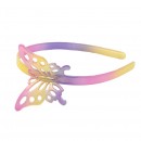 Pastel Iridescent Butterfly Headband Assorted