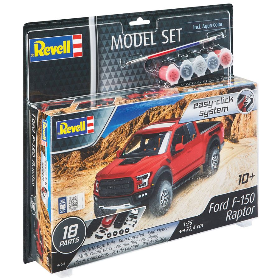 Revell Model Kit Gift Set 1:25 2017 Ford F-150 Raptor