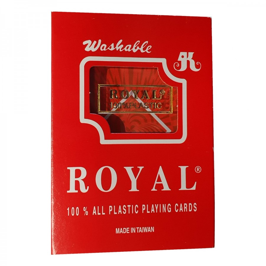Royal Playing Cards Single Pack 100% Plastic