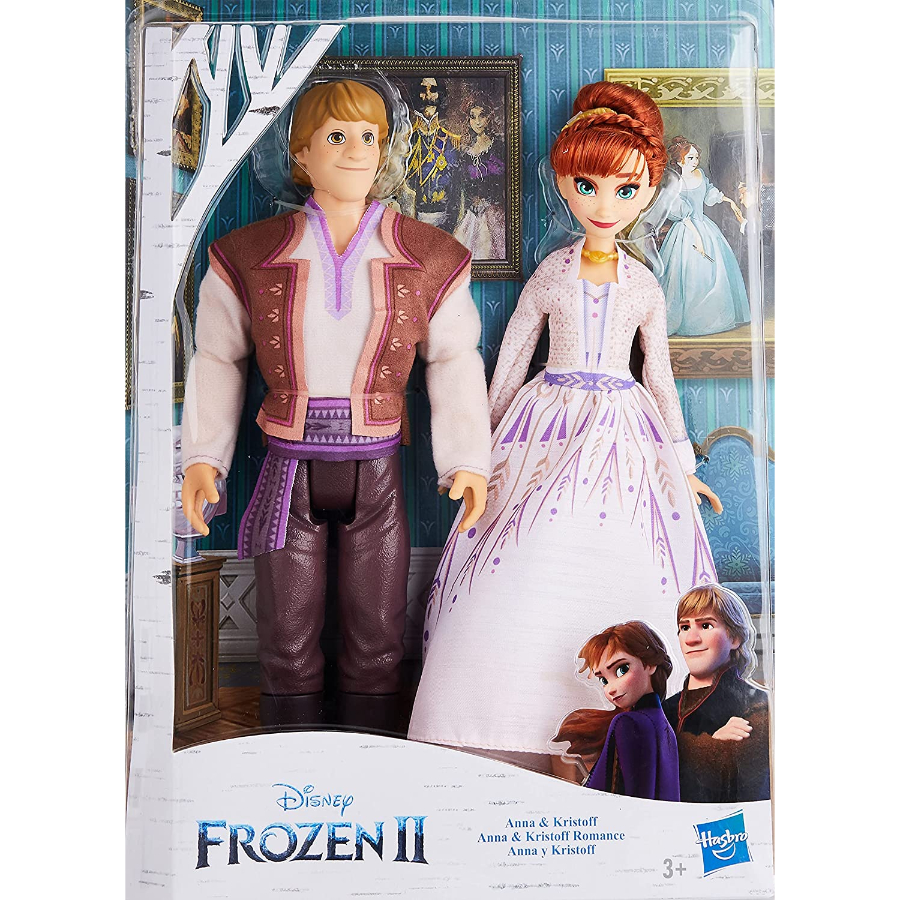 Disney Frozen Anna & Kristoff Fashion Doll 2 Pack