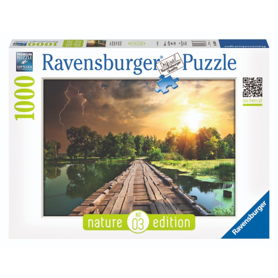 Ravensburger Puzzle 1000 Piece Mystic Skies Nature