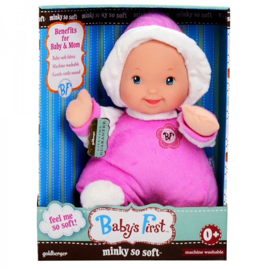 Babys First Minky Doll From Age 0