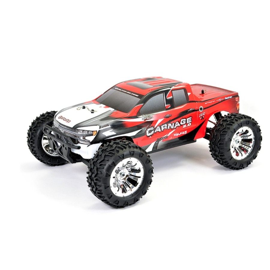 FTX Radio Control 1:10 Carnage Truck Red Brushed RTR