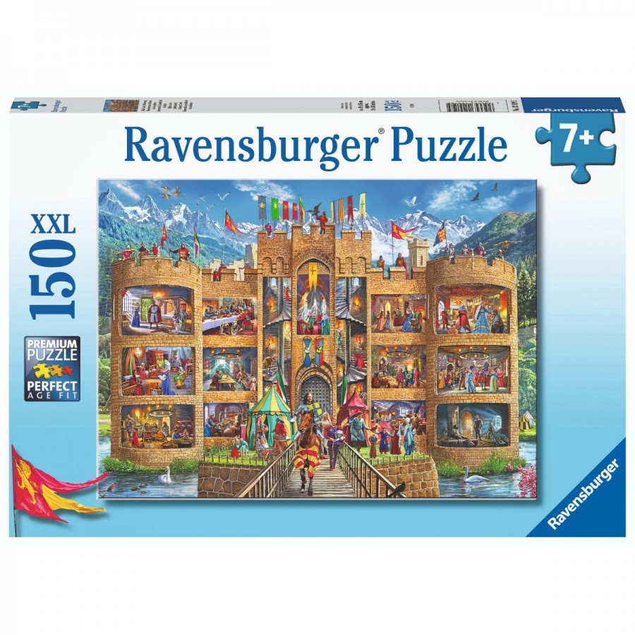 Ravensburger Puzzle 150 Piece Cutaway Castle