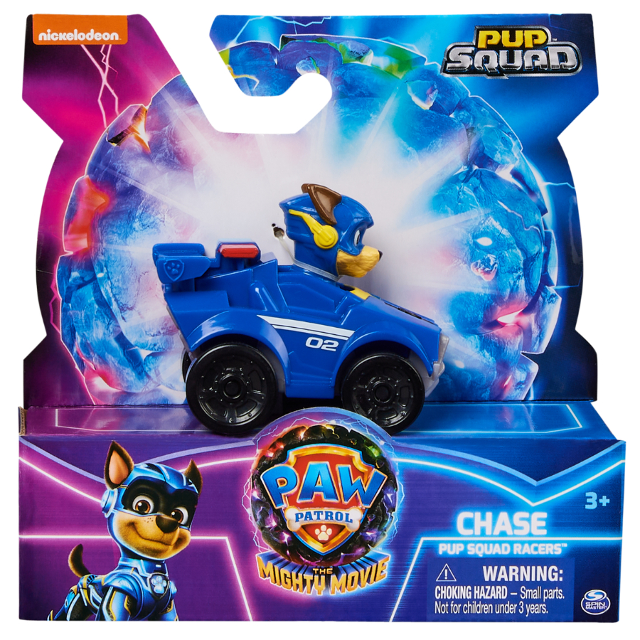 Paw Patrol The Mighty Movie Pup Squad Racers Assorted