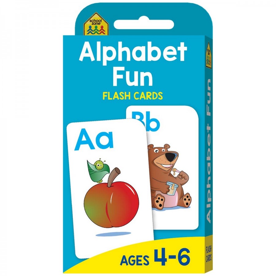 School Zone Flashcards Alphabet Fun