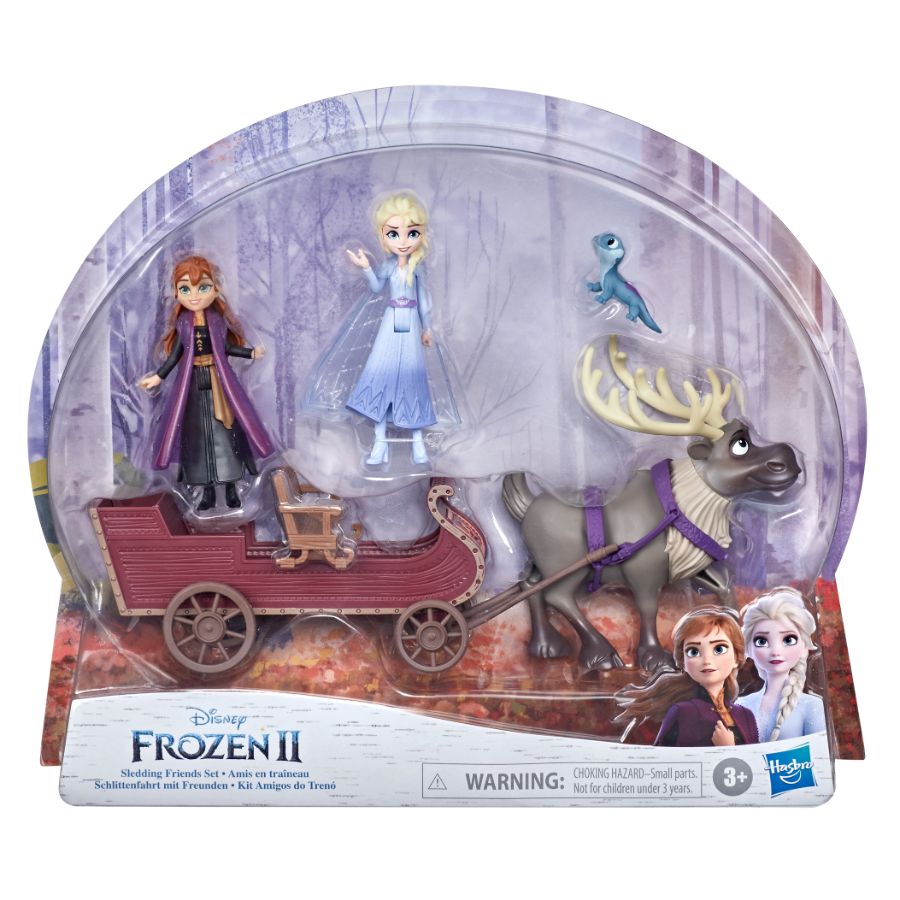 Disney Frozen Sledding Friends Figure Set