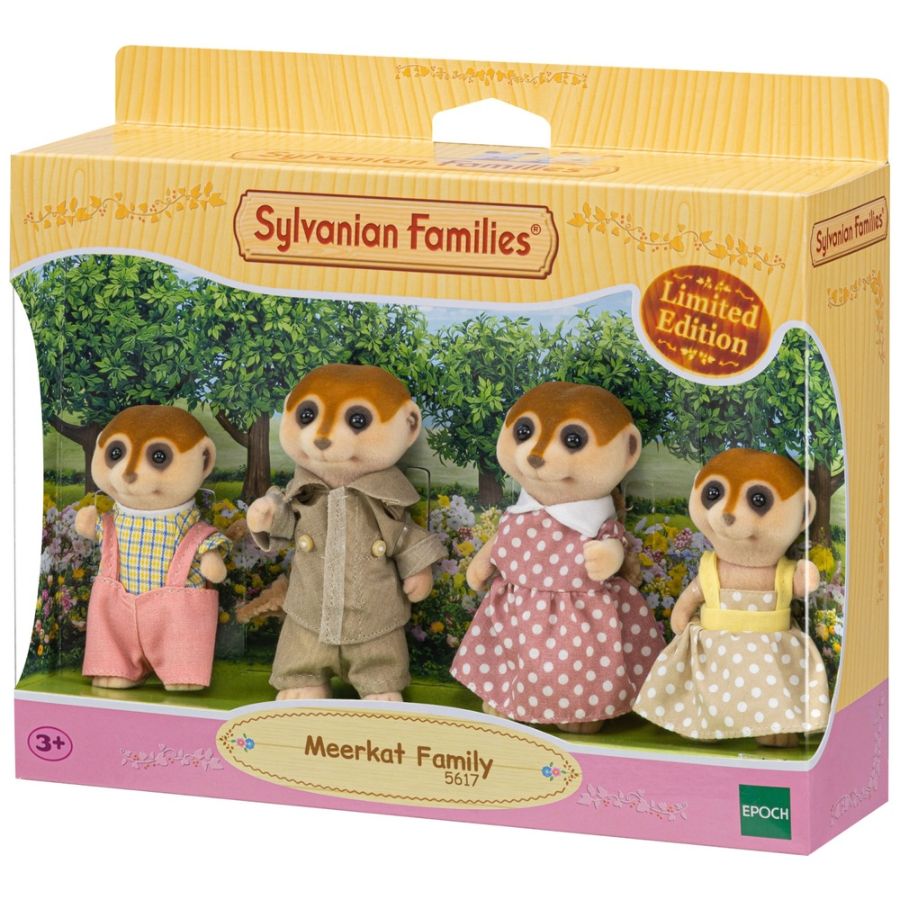 Sylvanian Families Meerkat Family Deluxe Set