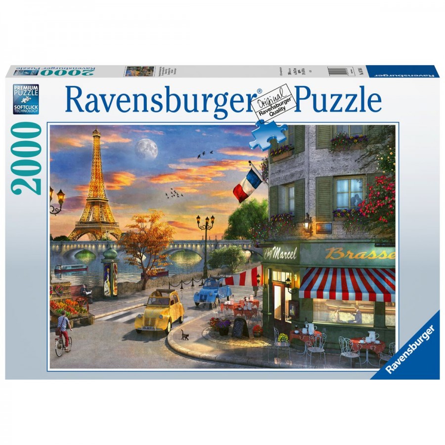 Ravensburger Puzzle 2000 Piece Paris Sunset