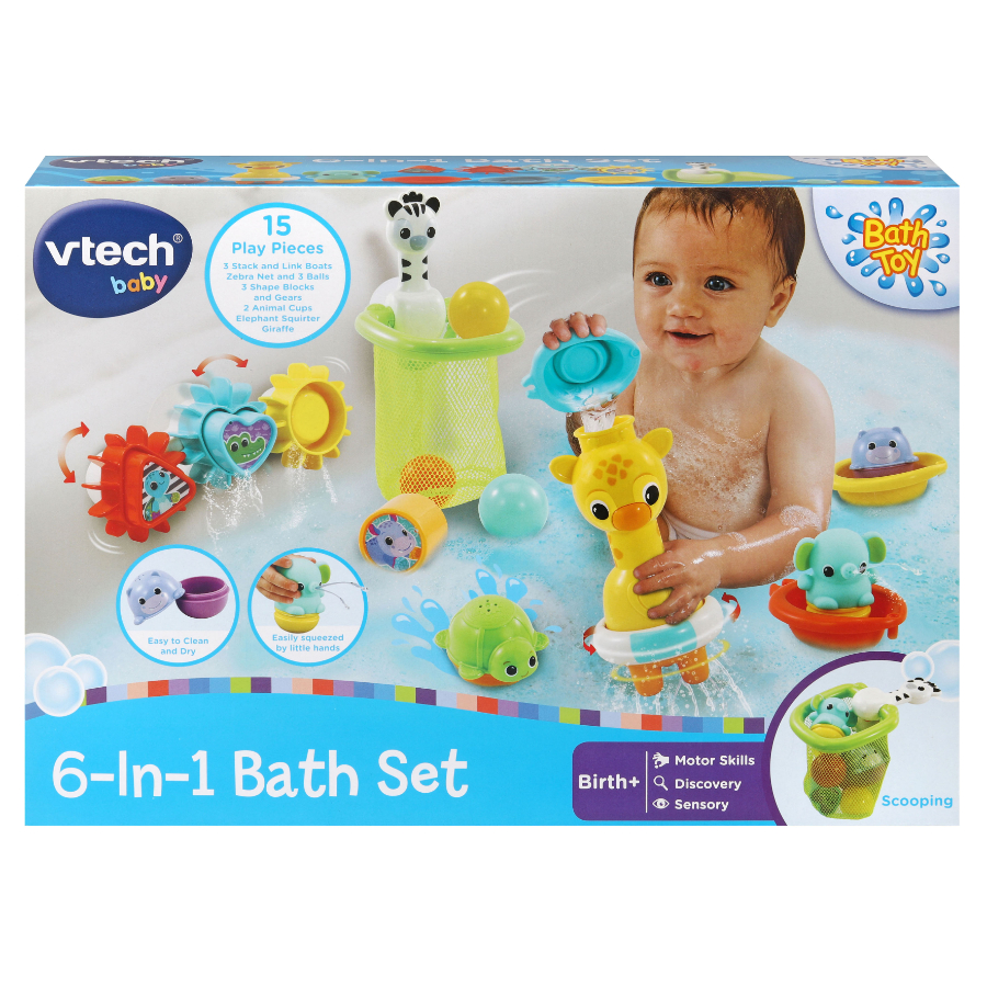 VTech 6 In 1 Bath Set