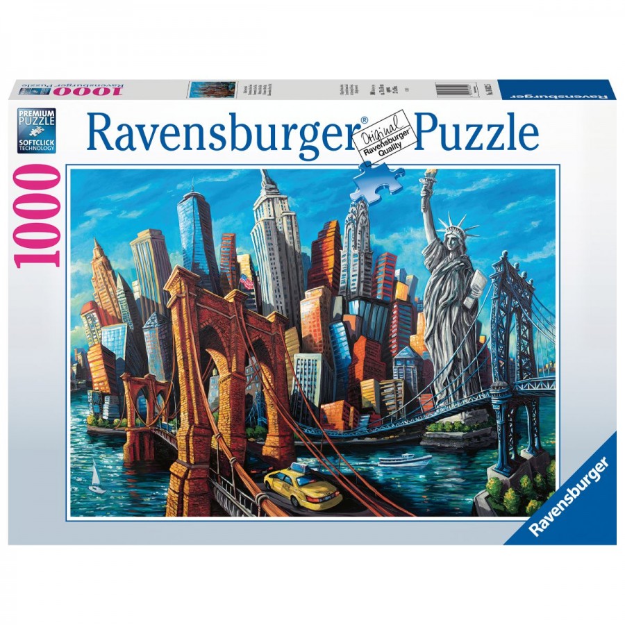 Ravensburger Puzzle 1000 Piece Welcome To New York