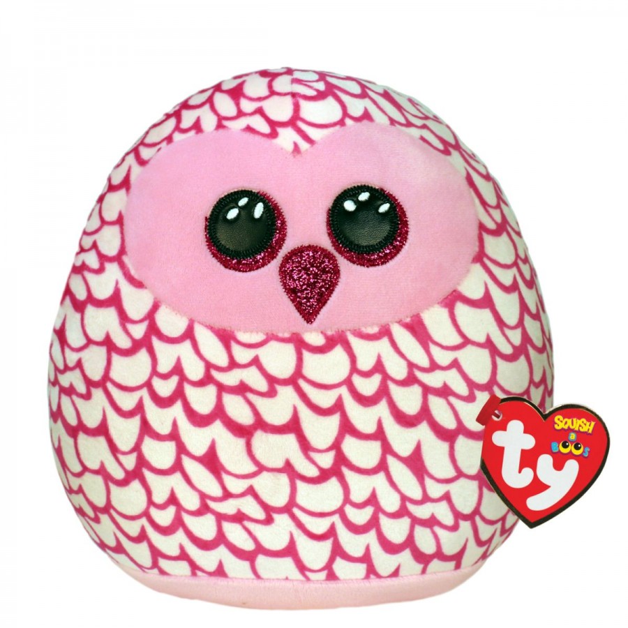 Beanie Boos Squish A Boo 14 Inch Pinky Owl