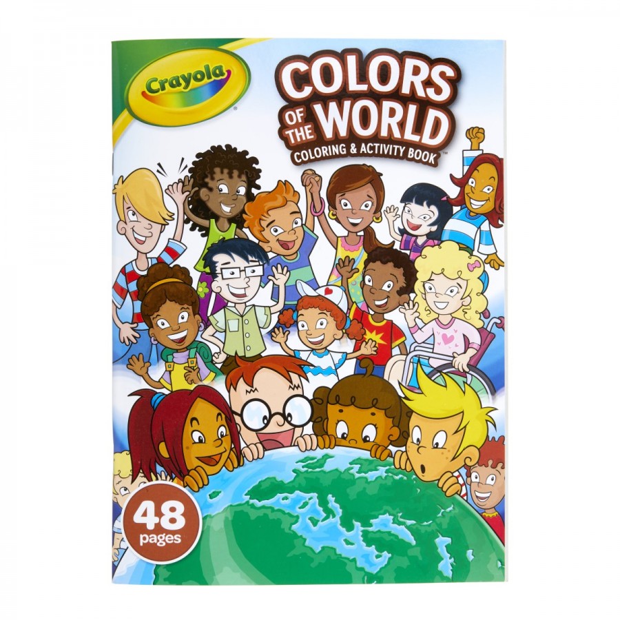 Crayola Colours Of The World Coloring & Activity Book
