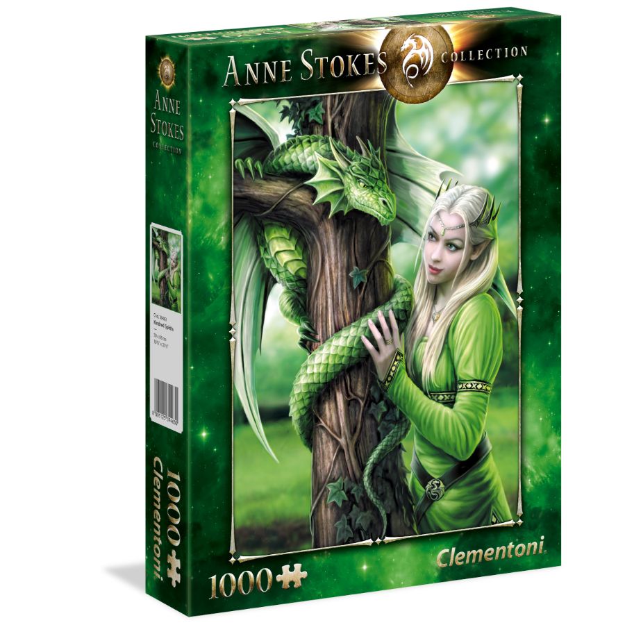 Clementoni Puzzle 1000 Piece Anne Stokes Kindred Spirits