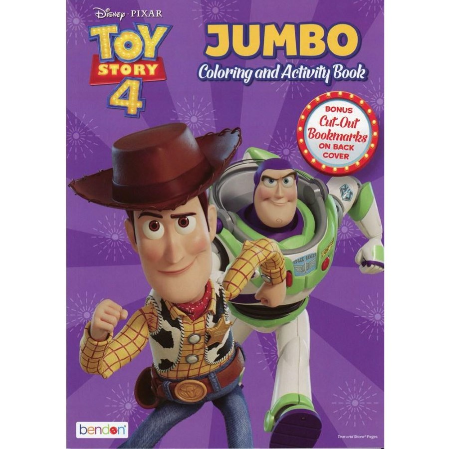 Toy Story 80 Page Colouring Book Assorted