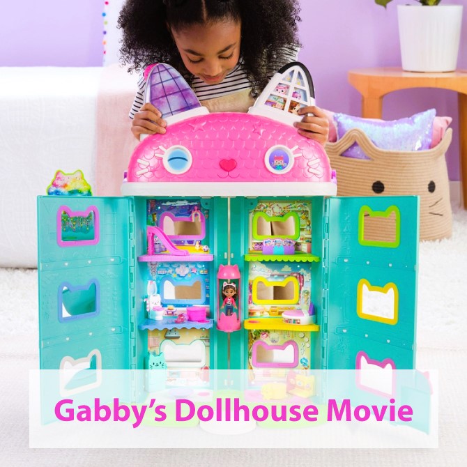 Get Your Gabbys Dollhouse Movie Merch Here!