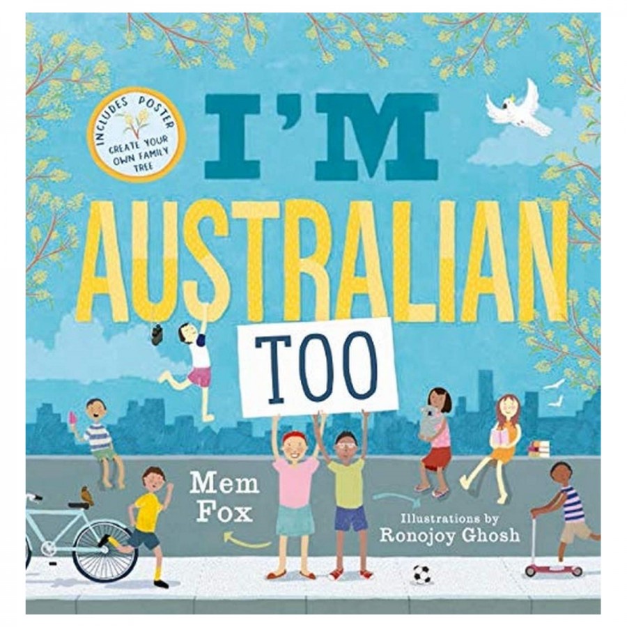 Childrens Book Im Australian Too & Poster