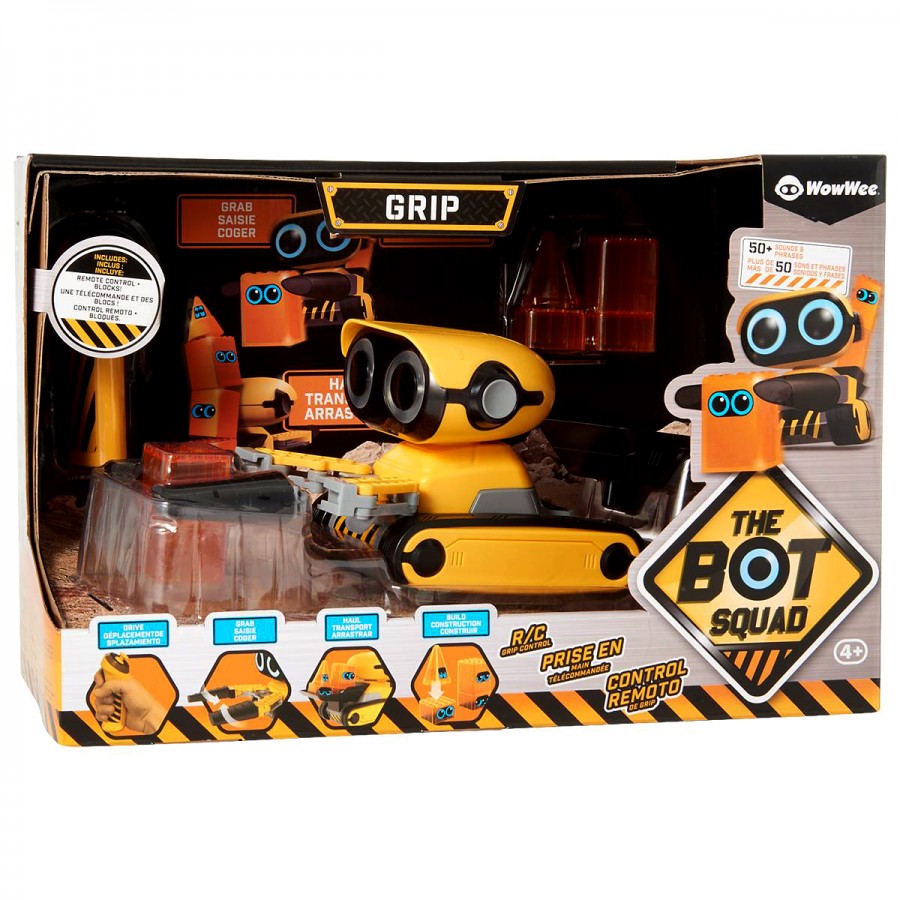 Wow Wee Botsquad Grip The Gripping Remote Control Interactive Robot