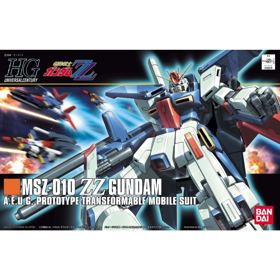 Gundam Model Kit 1:144 HGUC ZZ Gundam