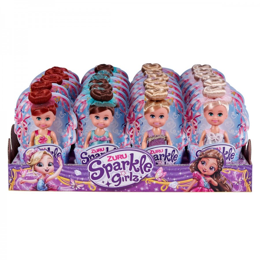 Sparkle Girlz Ballerina Cupcake Doll Assorted