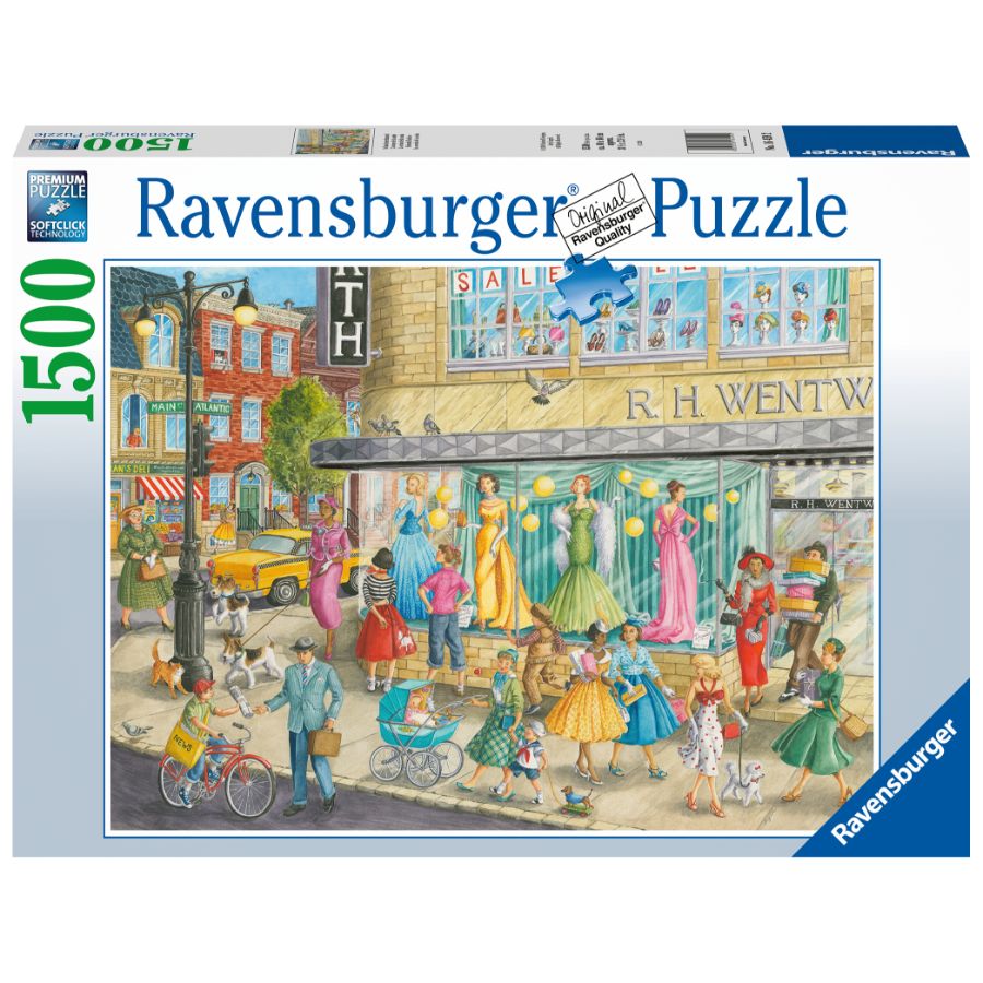 Ravensburger Puzzle 1500 Piece Sidewalk Fashion