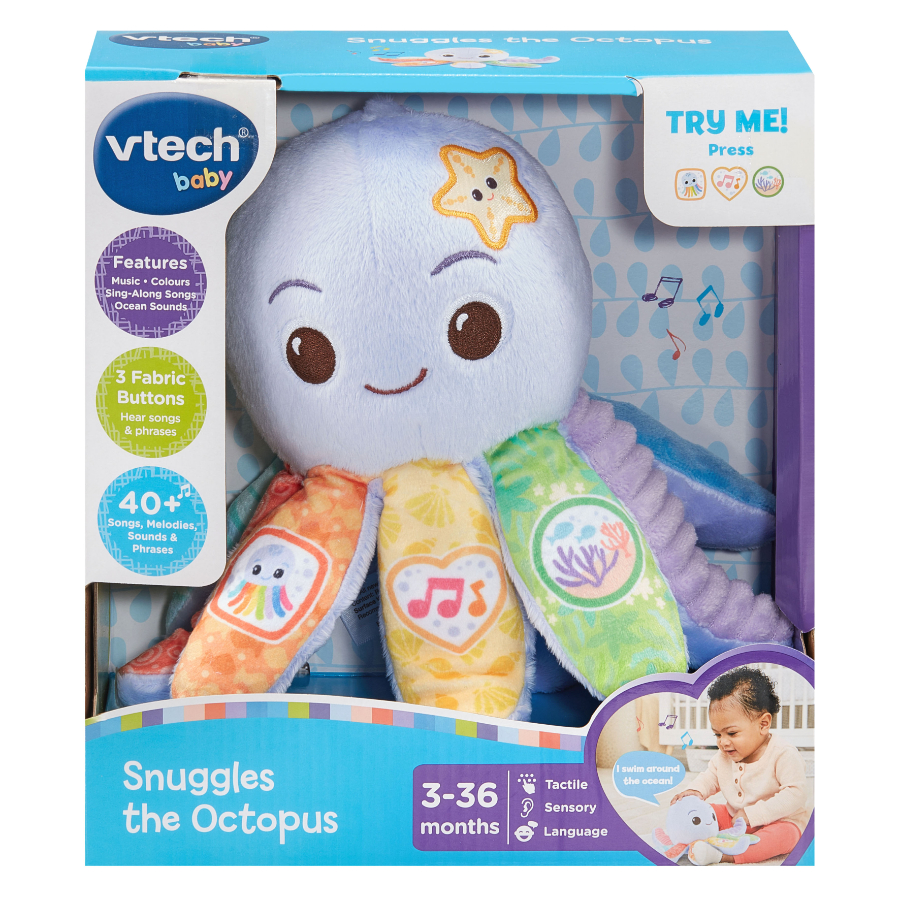 VTech Snuggles The Soft Cuddly Octopus