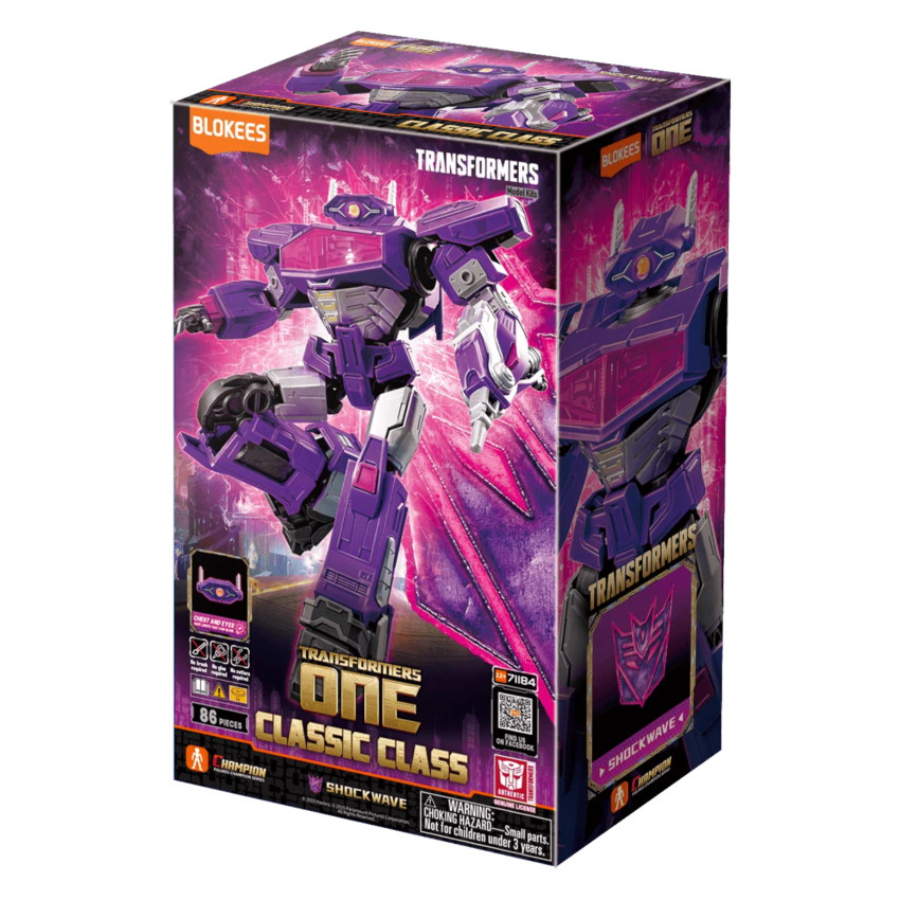 Blokees Model Kit Classic Class Transformers One Shockwave