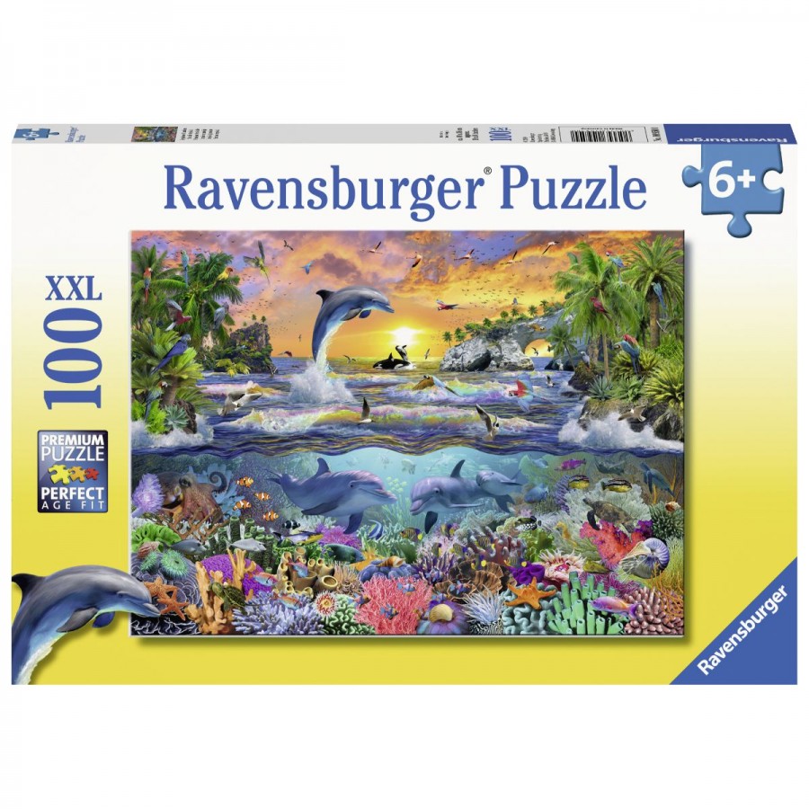 Ravensburger Puzzle 100 Piece Tropical Paradise