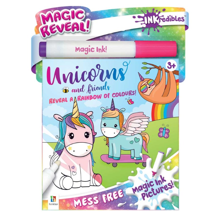 Inkredibles Magic Ink Unicorns & Friends