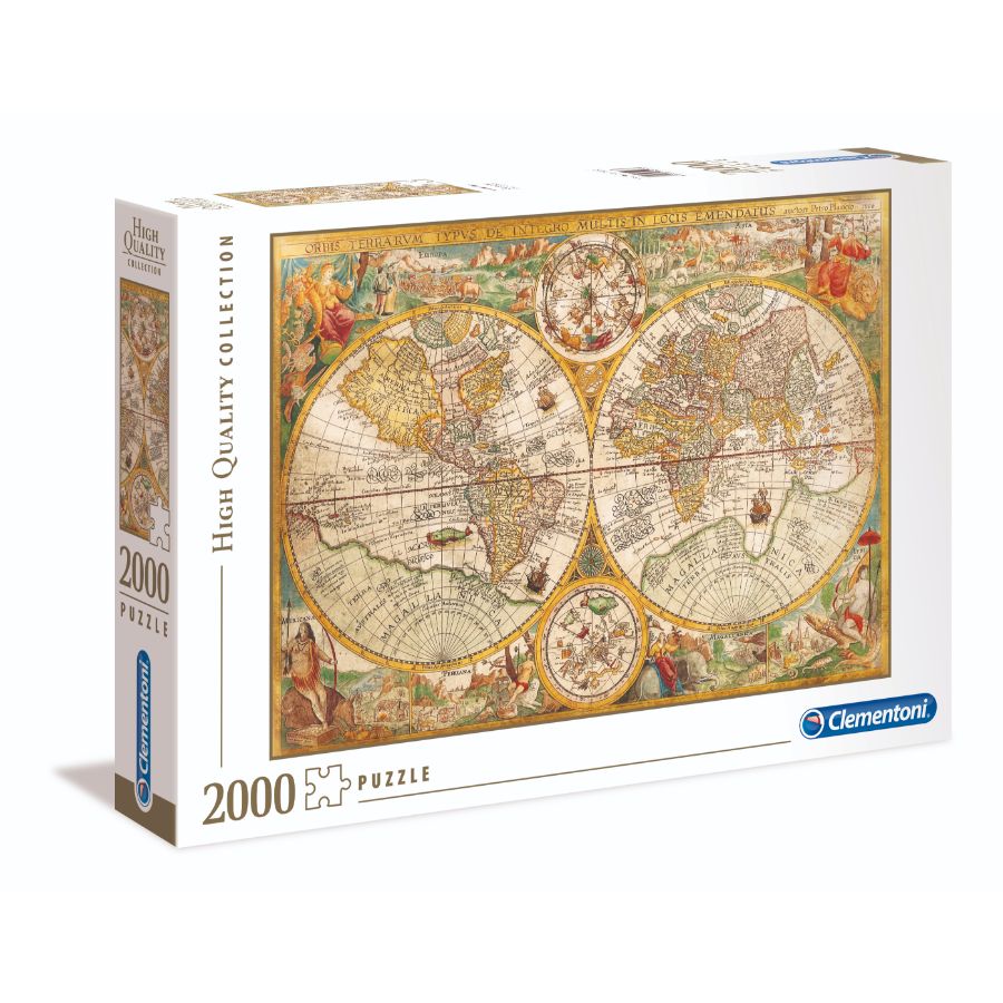 Clementoni Puzzle 2000 Piece Ancient Map